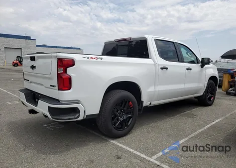 2024 Chevrolet Silverado K1500 Rst из США, поврежденный, VIN 1GCUDEED2RZ105033